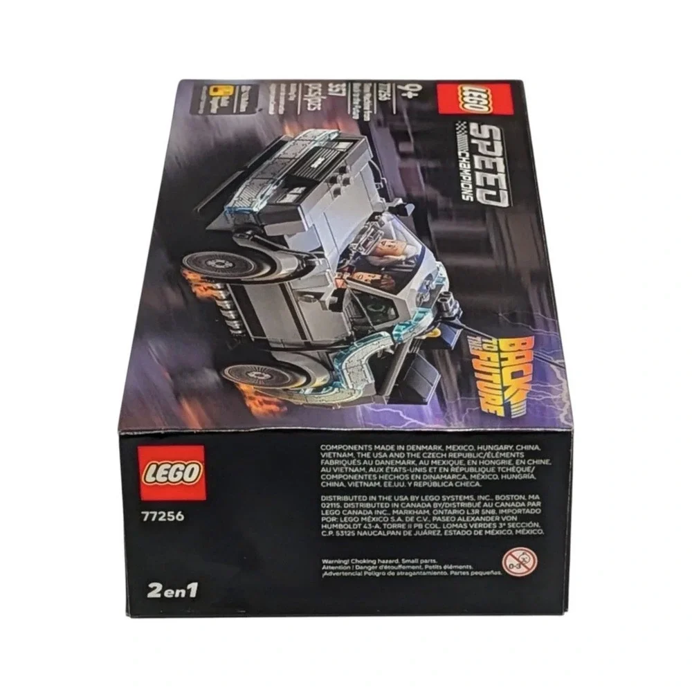 LEGO Speed Champions Back to the Future DeLorean Time Machine Set 77256 NEW
